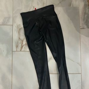 Spanx faux leather leggings